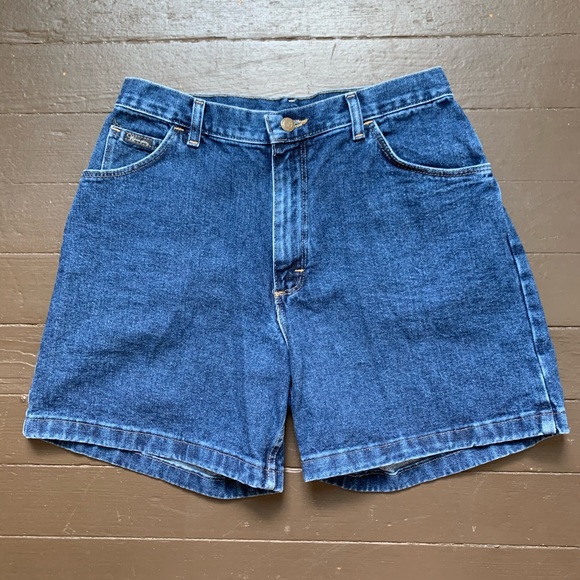 Wrangler Pants - Vintage Wrangler Dark Wash Shorts
